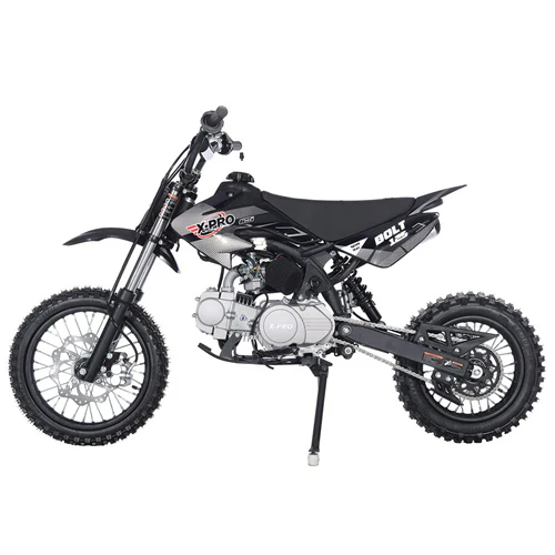 Free Shipping! X-PRO Bolt 125cc Dirt Bike with 4-Speed Semi-Automatic Transmission, Kick Start, Big 14in/12in Tires! Zongshen Brand Engine! - Image 6