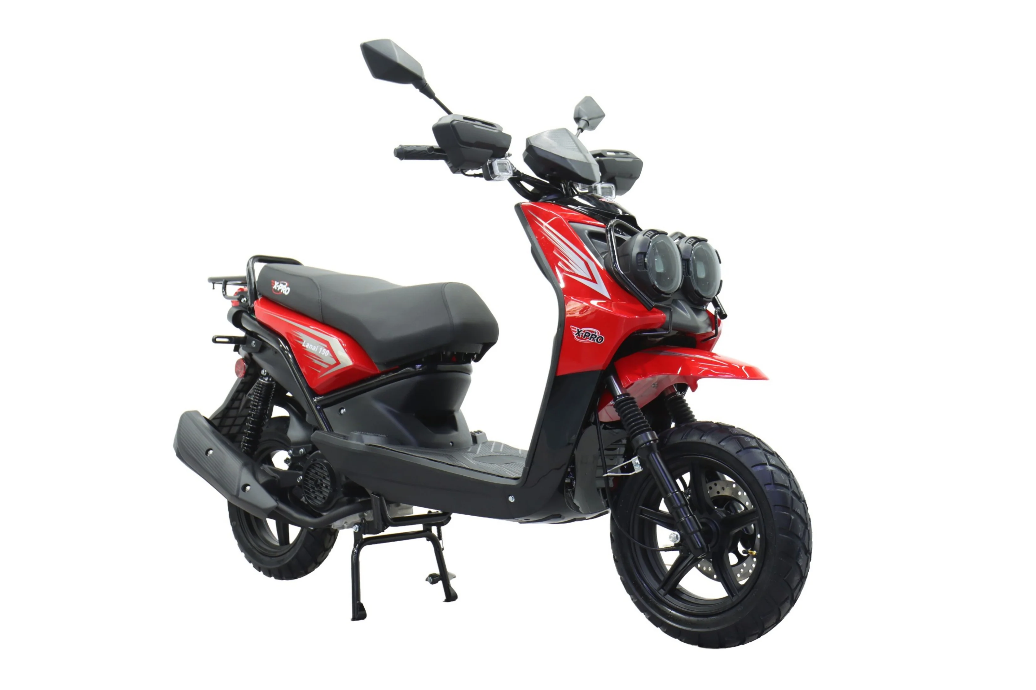 Free Shipping! X-PRO Lanai 150cc Moped Scooter with 12" Aluminum Wheels, Electric/Kick Start, Dual Headlights and Tail Lights! - Image 27