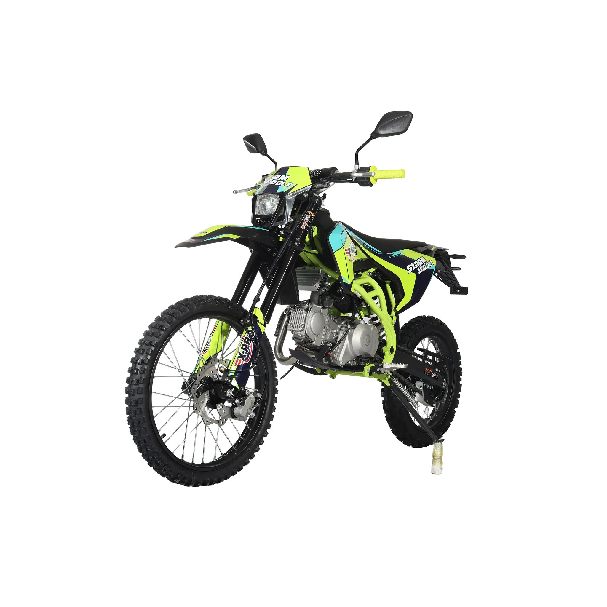 Free Shipping! X-PRO Storm DLX 150 Dirt Bike with All Lights, 4-Speed Manual Transmission, Electric/Kick Start, Big 19in/16in Tires! - Image 22