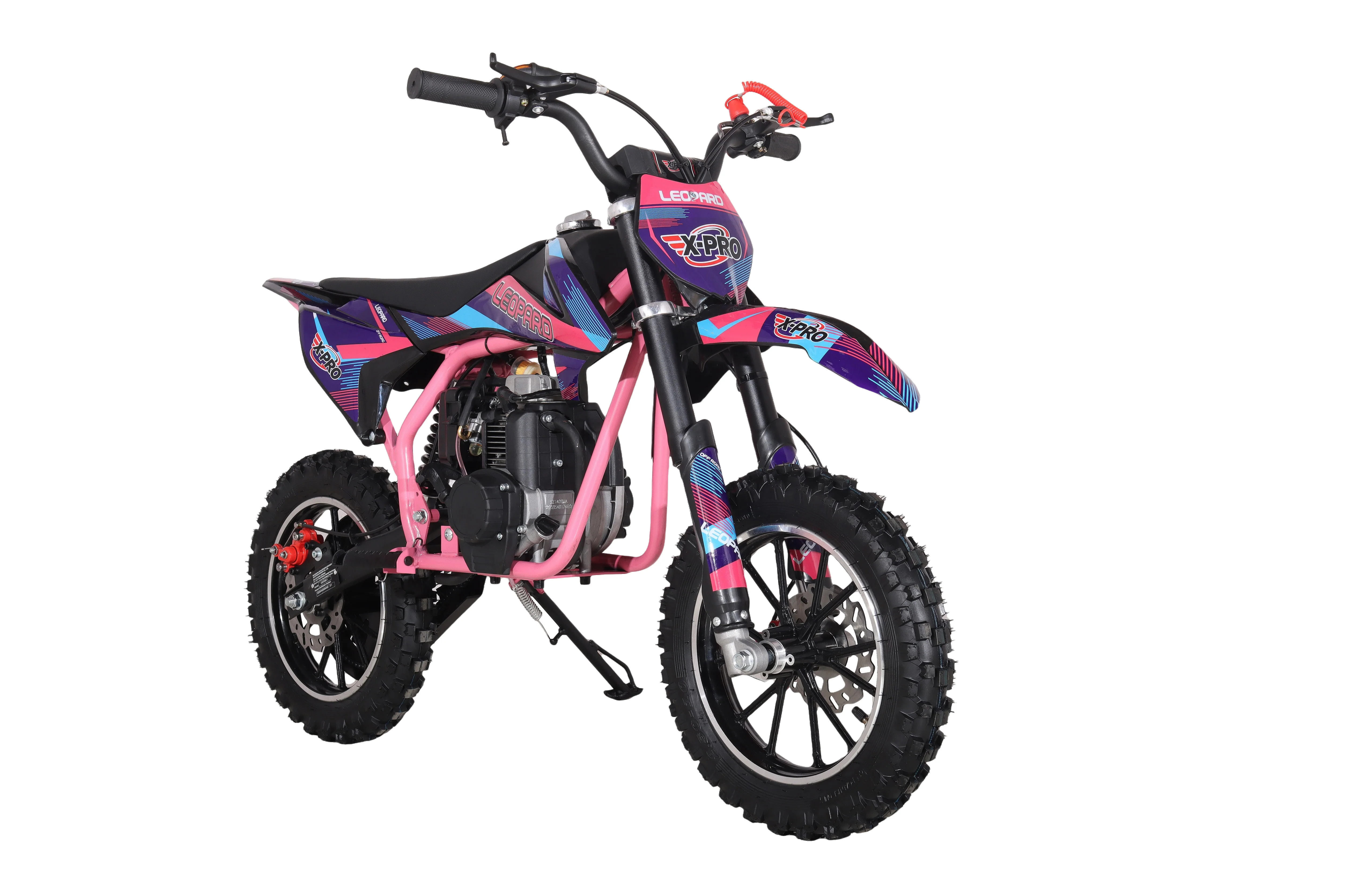 Free Shipping! X-PRO Leopard Mini Dirt Bike, Gas Power 4 Stroke Dirt Bike! 40CC Pit Bike, Pull Start, 10" Wheels! - Image 33