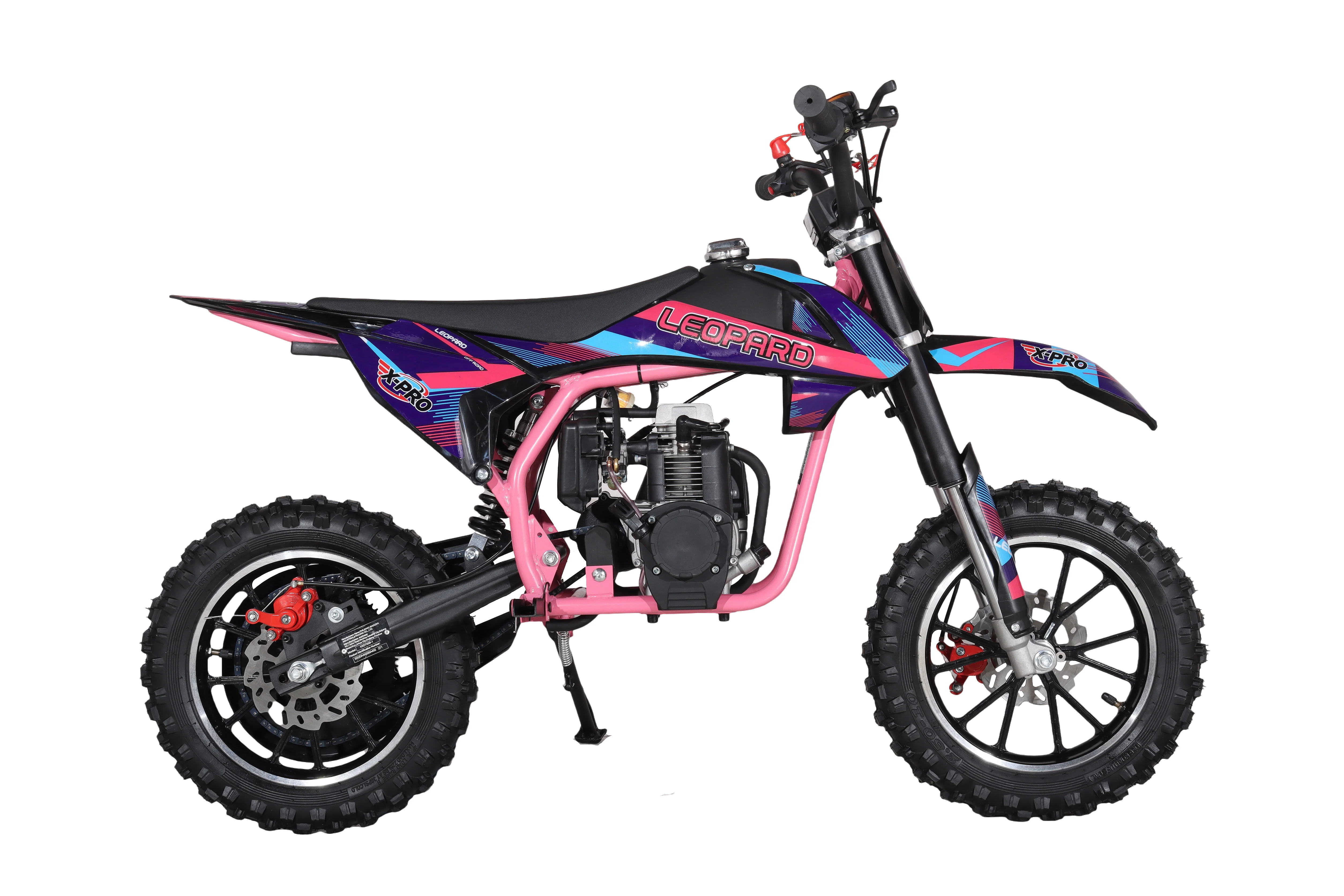 Free Shipping! X-PRO Leopard Mini Dirt Bike, Gas Power 4 Stroke Dirt Bike! 40CC Pit Bike, Pull Start, 10" Wheels! - Image 34