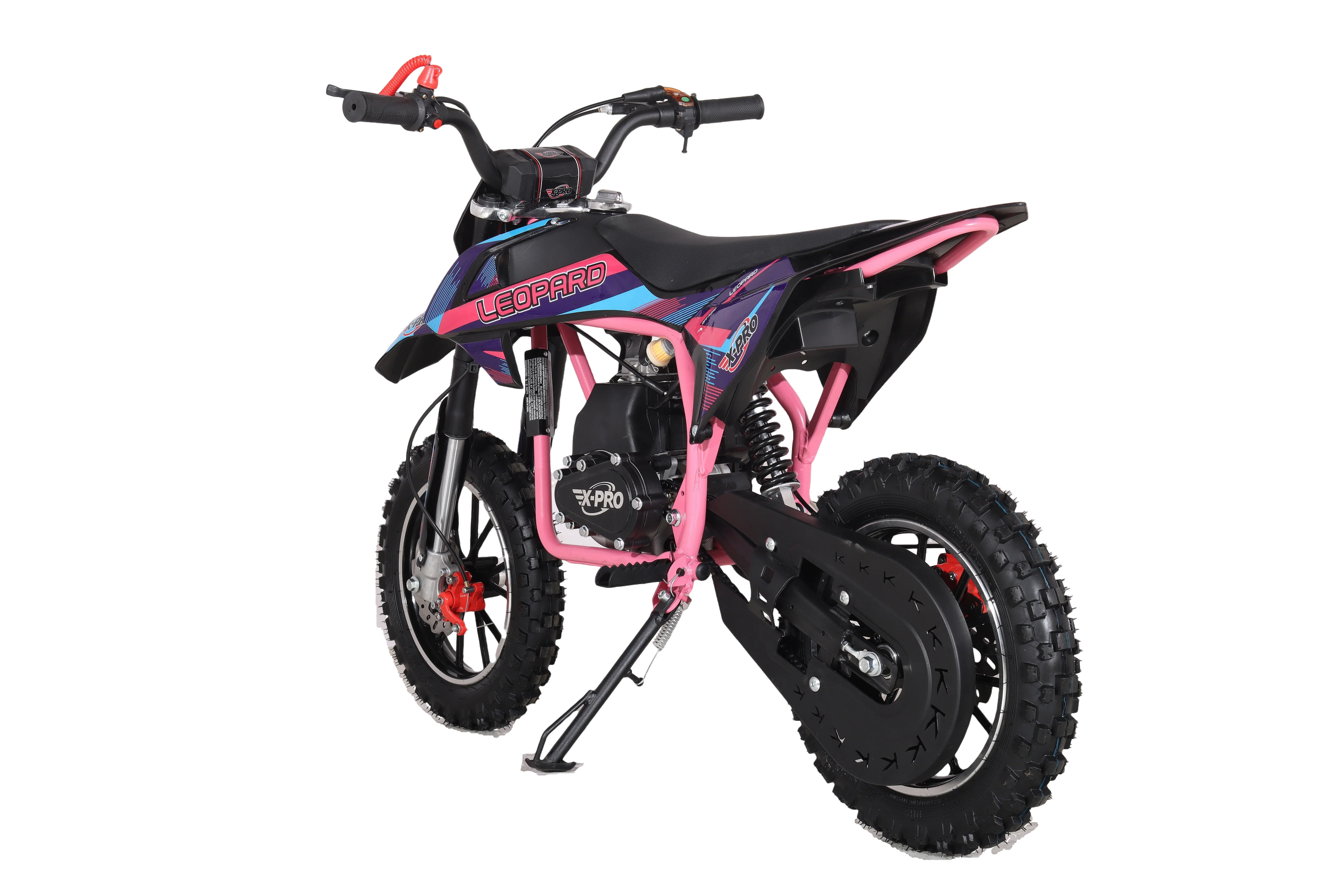 Free Shipping! X-PRO Leopard Mini Dirt Bike, Gas Power 4 Stroke Dirt Bike! 40CC Pit Bike, Pull Start, 10" Wheels! - Image 36