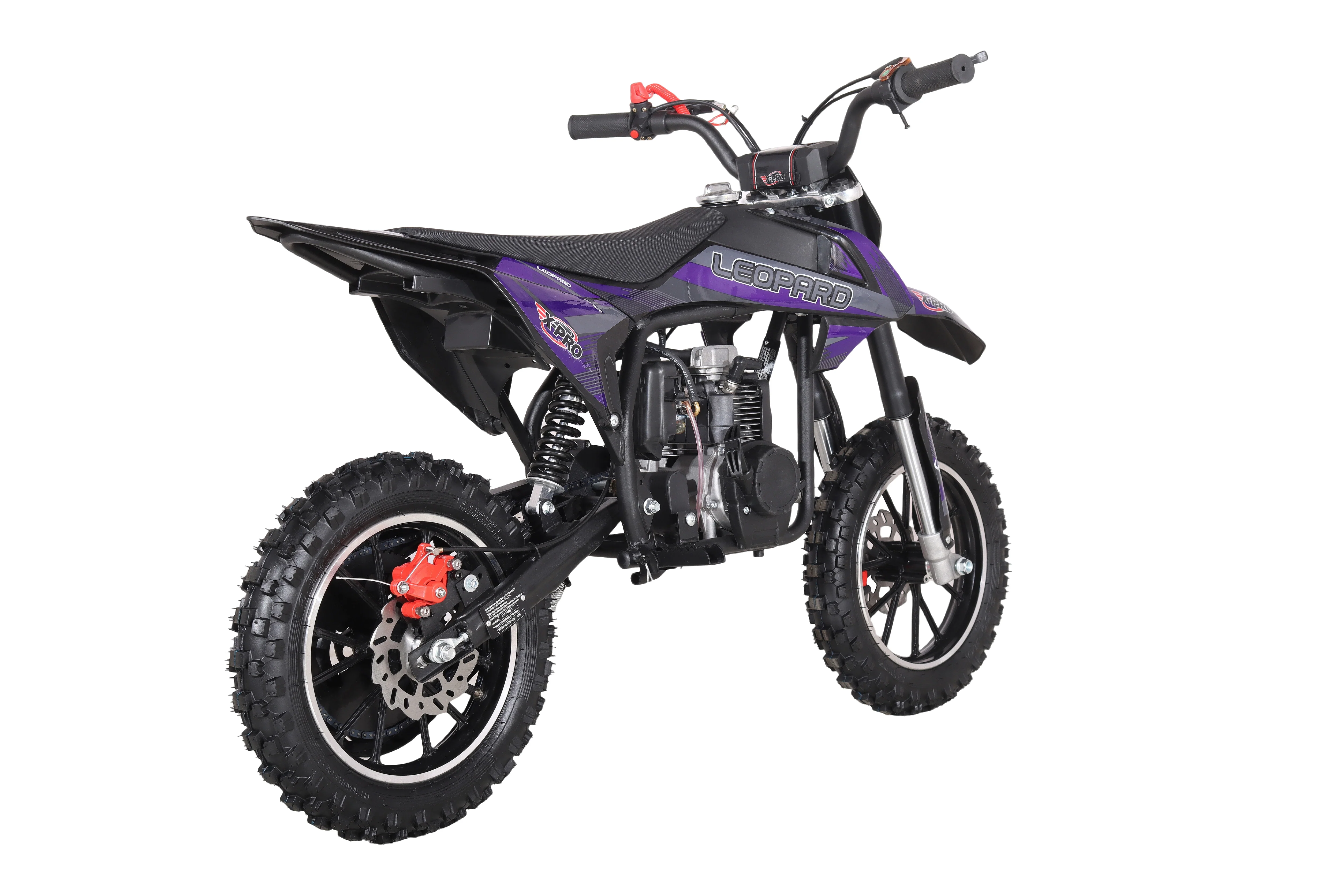 Free Shipping! X-PRO Leopard Mini Dirt Bike, Gas Power 4 Stroke Dirt Bike! 40CC Pit Bike, Pull Start, 10" Wheels! - Image 5